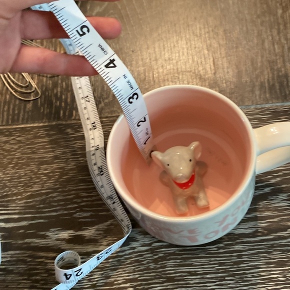 Coffee Mug, “Love you a ton” outside, cute little elephant hiding inside! - Picture 6 of 6